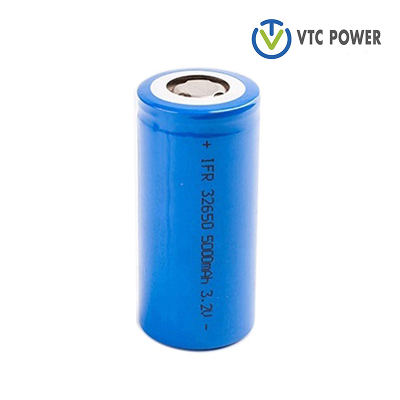 3,2V IFR32650 5ah litiumjärnfosfatbatteri